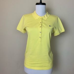Lacoste sz 8 Yellow Shirt